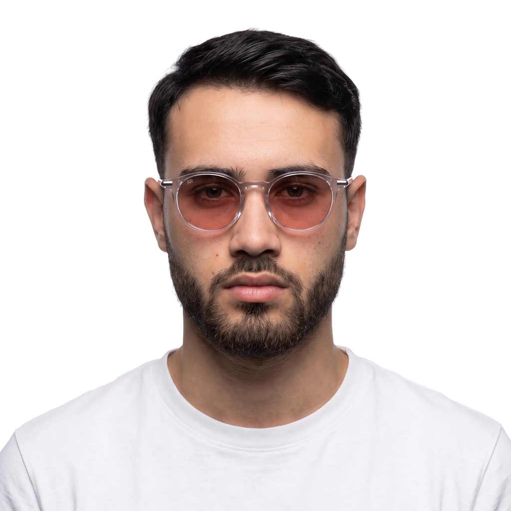 AR GLASSES CRYSTAL/PINK