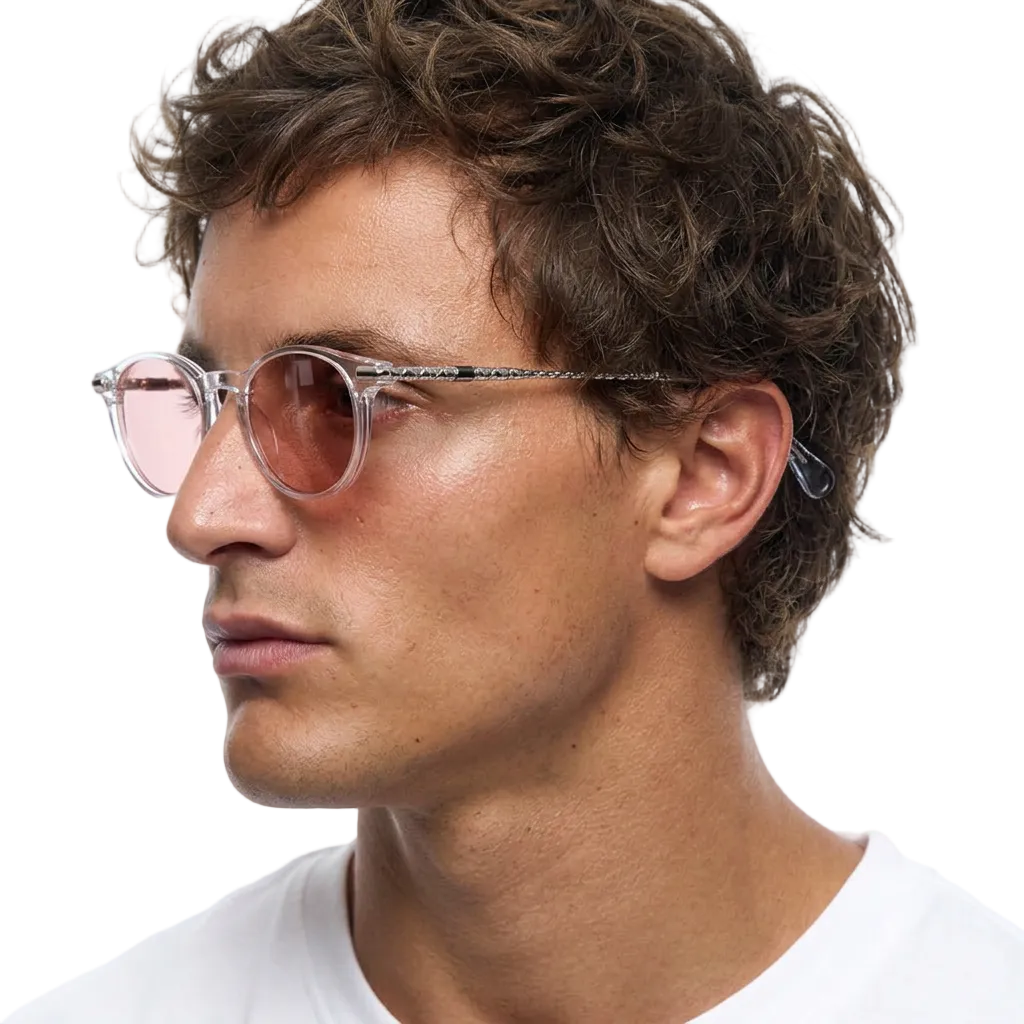 AR GLASSES CRYSTAL/PINK