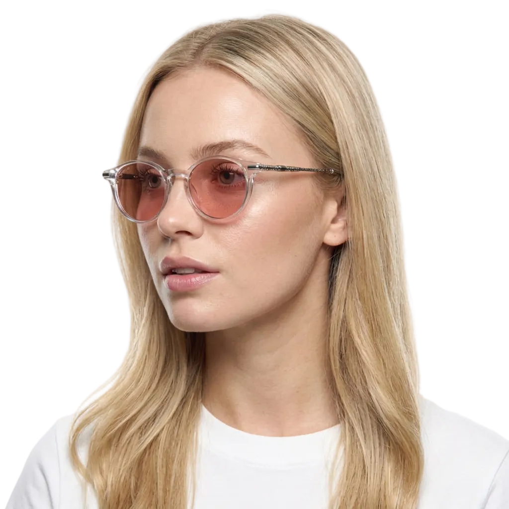 AR GLASSES CRYSTAL/PINK