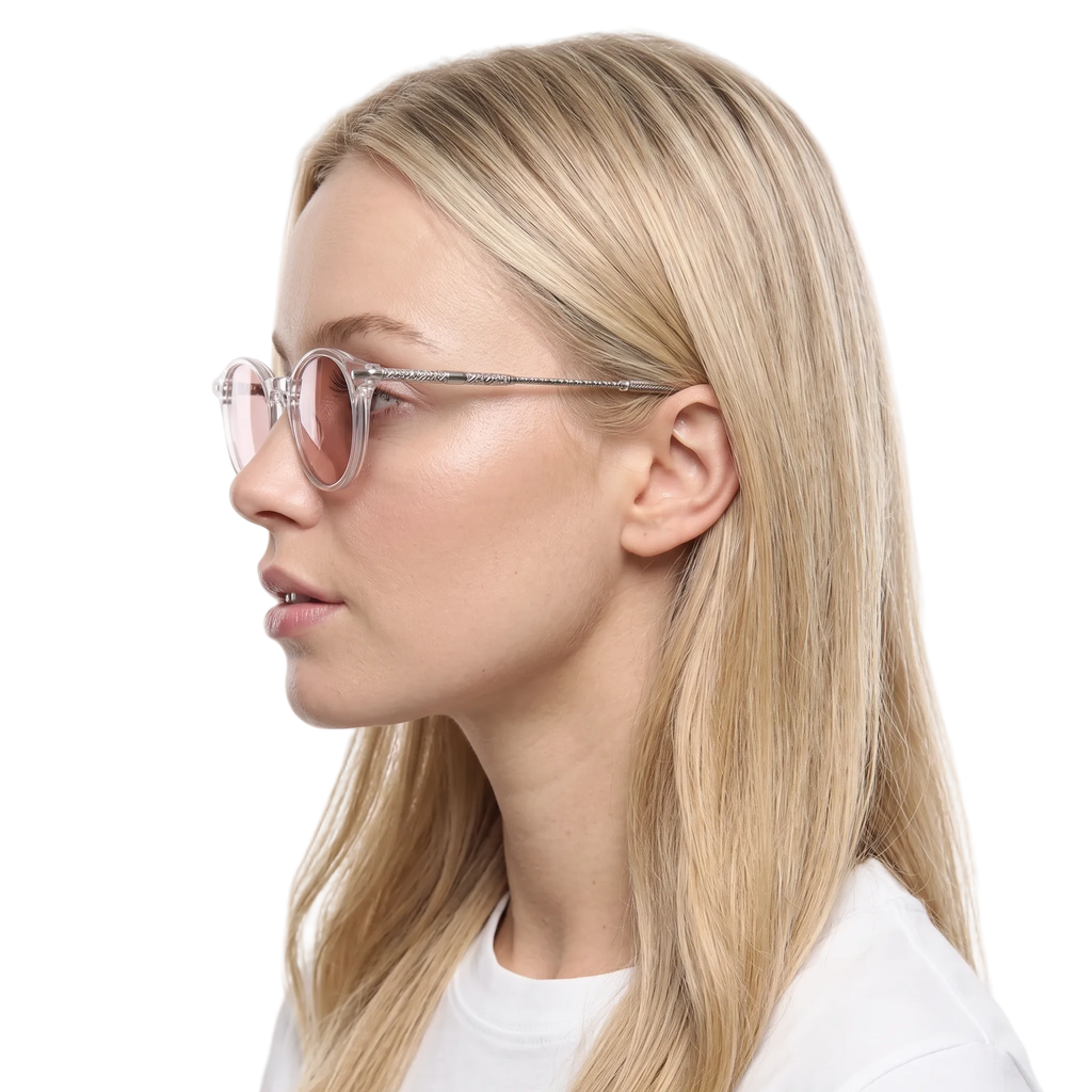AR GLASSES CRYSTAL/PINK